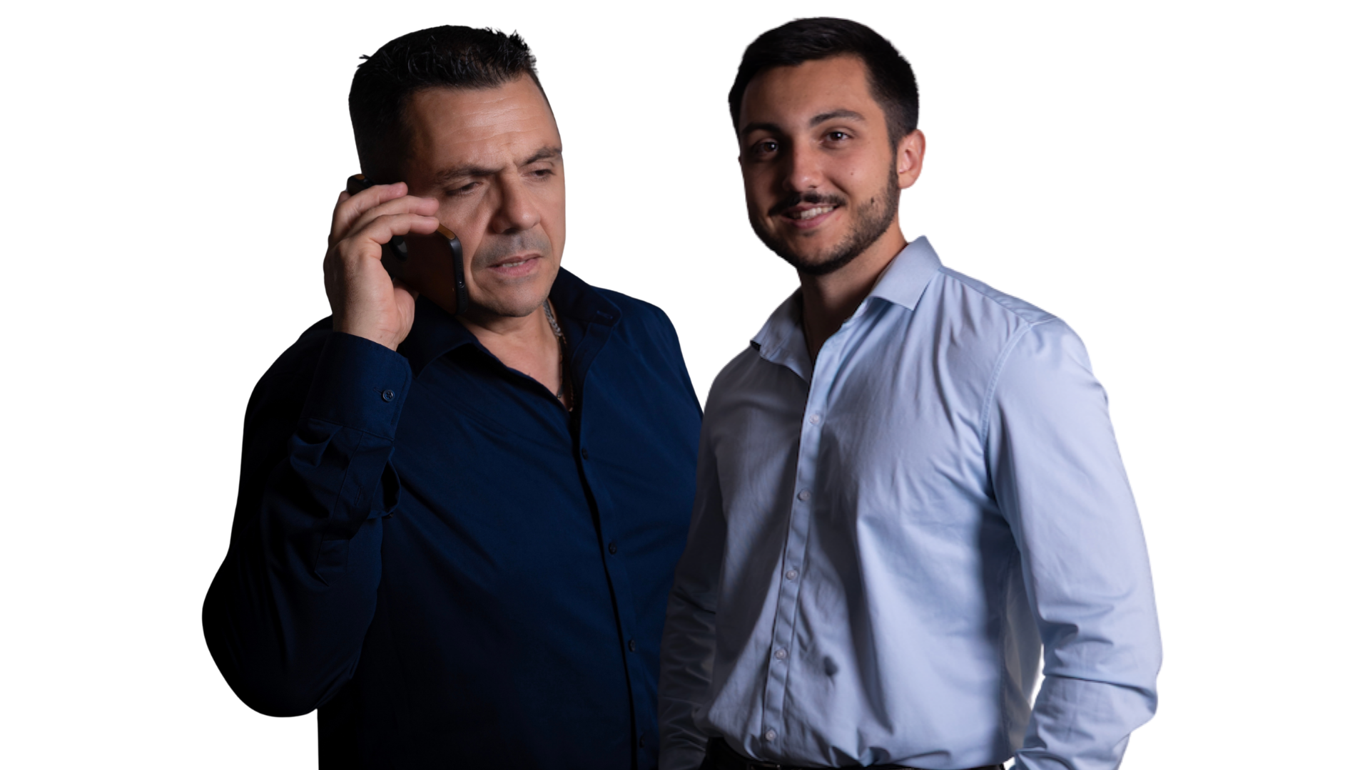 Marc et Axel Aubry, fondateurs de Provenc'Immo Var